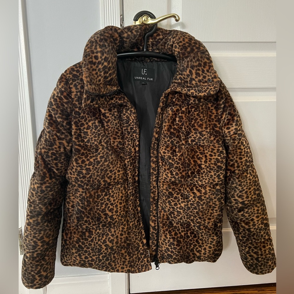 Unreal fur puffer jacket